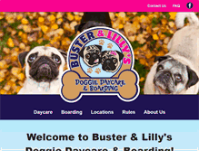 Tablet Screenshot of busterandlilly.net